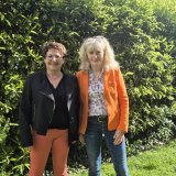 Alexandra Quarroz et Christine de Kalbermatten avant leur participation au Marathon des Terroirs
